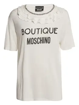 Boutique Moschino: Футболка с принтом 