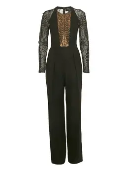 Gucci Pre-Owned: Кружевное комбинезон 