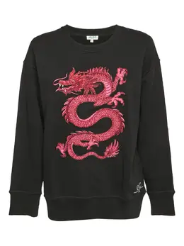 Kenzo Pre-Owned: Чёрный свитшот 