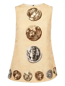 Dolce & Gabbana Pre-Owned: Жаккардовый топ 