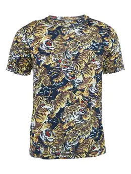 Kenzo Pre-Owned: Футболка с тигровым принтом 