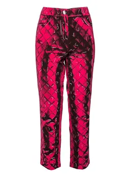 Moschino Pre-Owned: Брюки с принтом 