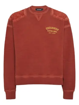 DSQUARED2: Красный свитшот 