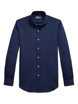 Polo Ralph Lauren: Синяя рубашка 