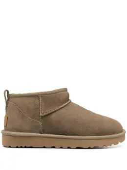 UGG: Коричневые ботинки 