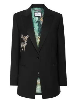 Philipp Plein: Чёрный жакет 