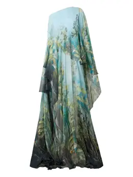 Roberto Cavalli: Платье с принтом 