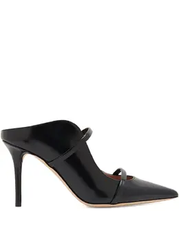 Malone Souliers: Чёрные сабо 