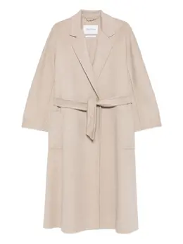 Max Mara: Бежевый плащ 
