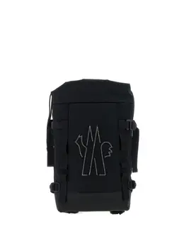 Moncler Grenoble: Чёрный рюкзак 