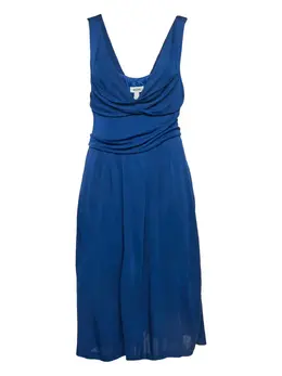 Moschino Pre-Owned: Драпированное платье 