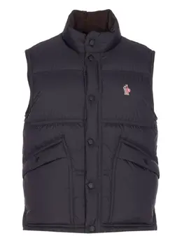 Moncler Grenoble: Чёрный жилет 