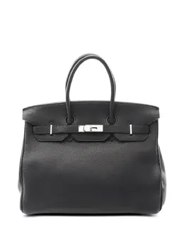 Hermès Pre-Owned: Чёрная сумка 