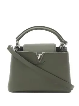 Louis Vuitton Pre-Owned: Сумка цвета хаки 