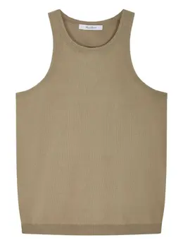 Max Mara: Топ без рукава 