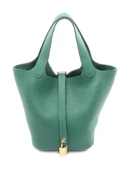 Hermès Pre-Owned: Зелёная сумка 