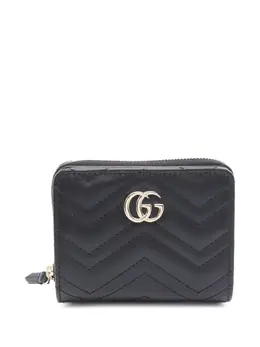 Gucci Pre-Owned: Чёрный кошелёк 