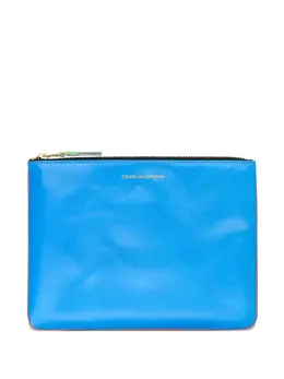 Comme Des Garçons Wallet: Голубой кошелёк 