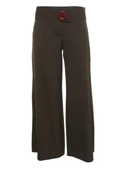 Moschino Pre-Owned: Брюки на пуговицах 