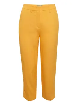 Prada Pre-Owned: Жёлтые брюки 