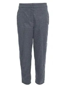 Giorgio Armani Pre-Owned: Брюки с геометрическим принтом 