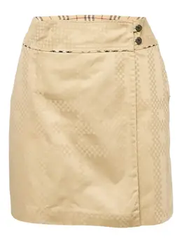 Burberry Pre-Owned: Юбка с принтом 