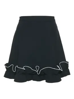 Moschino Pre-Owned: Чёрная юбка 