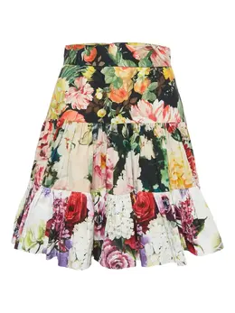 Dolce & Gabbana Pre-Owned: Юбка с растительным принтом 