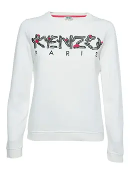 Kenzo Pre-Owned: Белый свитшот 