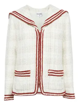 CHANEL Pre-Owned: Куртка с воротником 