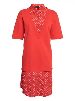 Moschino Pre-Owned: Платье с коротким рукавом 