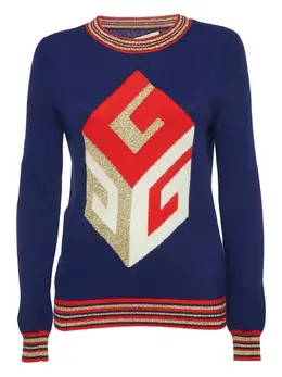 Gucci Pre-Owned: Синий свитер 