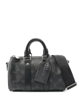 Louis Vuitton Pre-Owned: Чёрная сумка 
