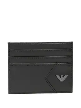 Emporio Armani: Чёрный картхолдер 