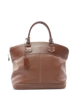 Louis Vuitton Pre-Owned: Коричневая сумка 