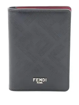 Fendi Pre-Owned: Чёрный кошелёк 