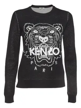 Kenzo Pre-Owned: Чёрный свитер 