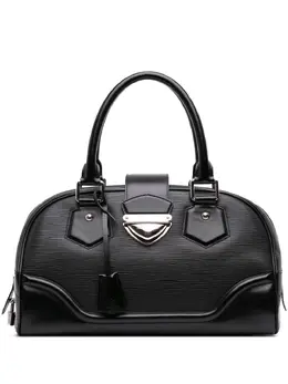 Louis Vuitton Pre-Owned: Чёрная сумка 