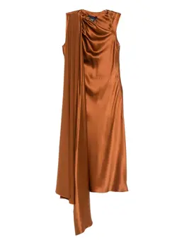 Max Mara: Драпированное платье 