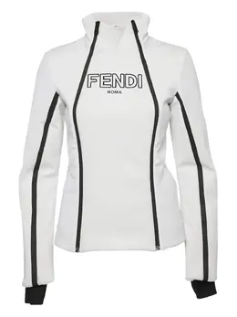 Fendi Pre-Owned: Белая куртка 
