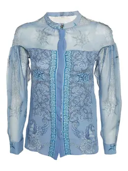 Versace Pre-Owned: Шёлковая блуза 