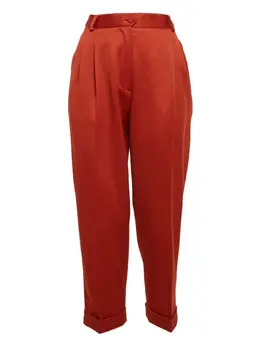 Moschino Pre-Owned: Красные брюки 