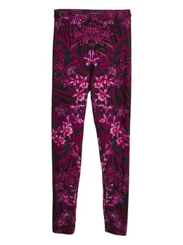 Versace Pre-Owned: Легинсы с растительным принтом 