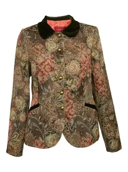 Burberry Pre-Owned: Жаккардовая куртка 