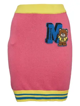 Moschino Pre-Owned: Розовая юбка 