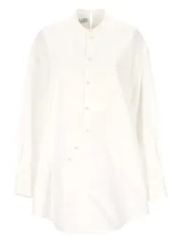 Carven: Белая рубашка 