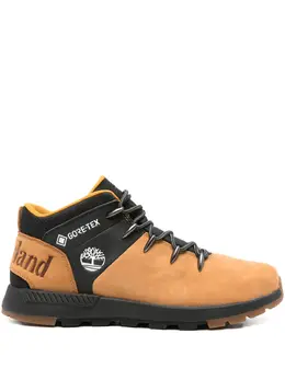 Timberland: Жёлтые ботинки 