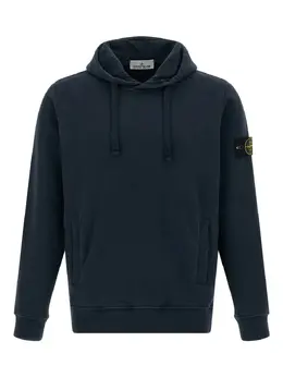 Stone Island: Голубая толстовка 