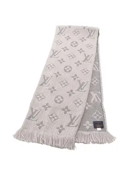 Louis Vuitton Pre-Owned: Светлый шарф 