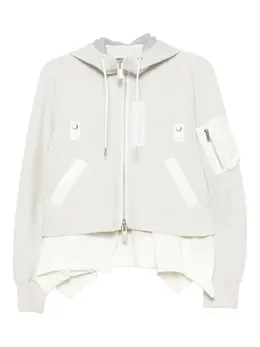sacai: Белая куртка 